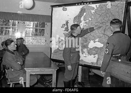 Ausländer-Kurs an der RAD-Schule in Braunschweig, 1942 Stockfoto