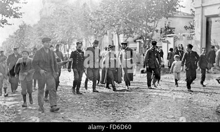 Erste Balkankrieg, November 1912 Stockfoto