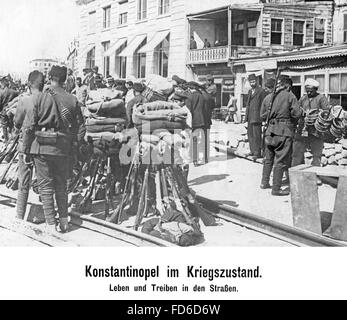 Erste Balkankrieg, November 1912 Stockfoto