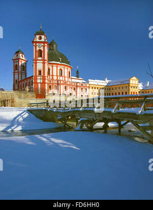 Jaromerice nad Rokytnou - Barockschloss - Tschechische Republik Stockfoto