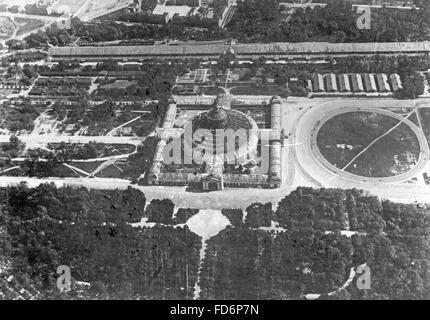 Rotunde und Trabrennbahn in Wien, 1905 Stockfoto