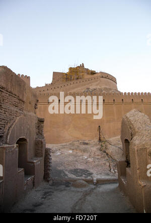 die alte Zitadelle von Arg-É Bam, Provinz Kerman, Bam, Iran Stockfoto