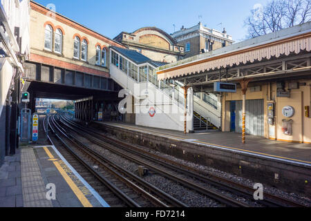 Westbourne Park London Underground station Stockfoto