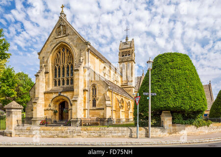 St. Katharina-Kirche in Chipping Campden, Cotswolds, Gloucestershire, England, Vereinigtes Königreich, Europa. Stockfoto