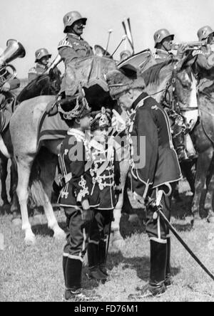 August von Mackensen in Hamburg, 1935 Stockfoto