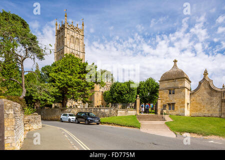 St. James Church in Chipping Campden, Cotswolds, Gloucestershire, England, Vereinigtes Königreich, Europa. Stockfoto