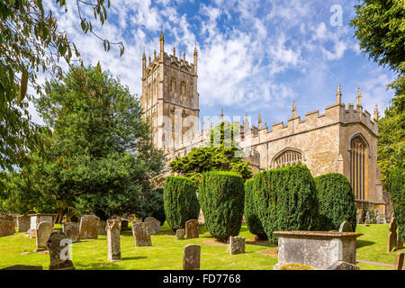 St. James Church in Chipping Campden, Cotswolds, Gloucestershire, England, Vereinigtes Königreich, Europa. Stockfoto