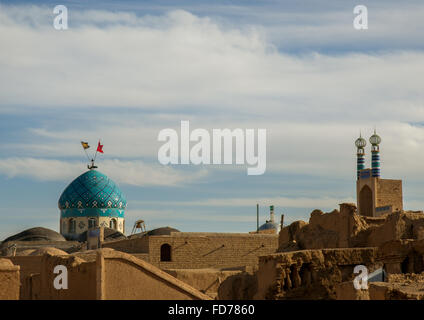 Moscheen in der Altstadt, Ardakan County, Aqda, Iran Stockfoto