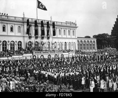 Deutschen Turn- und Sportfest in Breslau, 1938 Stockfoto