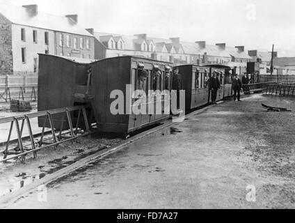 Einschienenbahn in Irland, 1924 Stockfoto