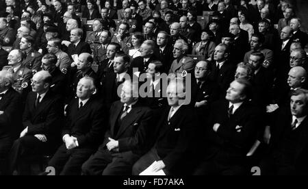 Tagung der Reichskulturkammer der Kultur in der Berliner Philharmonie, 1935 Stockfoto