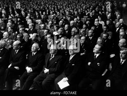 Tagung der Reichskulturkammer der Kultur in der Berliner Philharmonie, 1935 Stockfoto