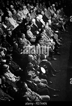 Maikundgebung der Reichskulturkammer in der Staatsoper Unter Den Linden, 1934 Stockfoto