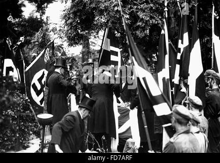 Beerdigung eines jungen Hitler-Jugend, 1933 Stockfoto