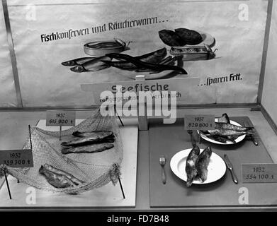 Die Ausstellung "Vier-Jahresplan", 1938 Stockfoto