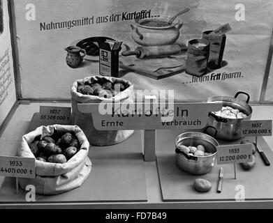 Die Ausstellung "Vier-Jahresplan", 1938 Stockfoto