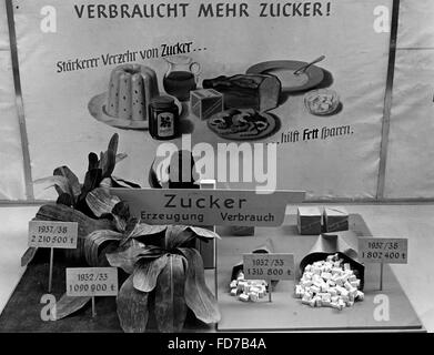 Die Ausstellung "Vier-Jahresplan", 1938 Stockfoto