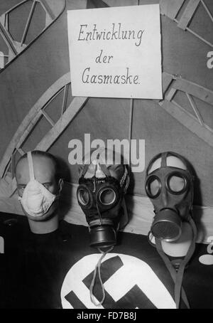 Luft-Schutz-Ausstellung in Neukoeln, vor dem 01.09.1939 Stockfoto