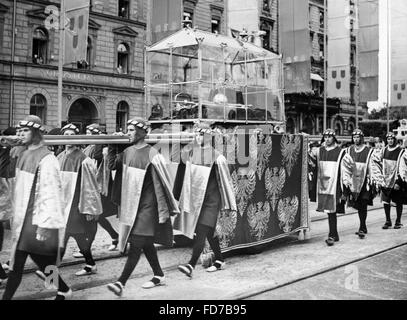 Parade am Tag der deutschen Kunst in München, 1938 Stockfoto