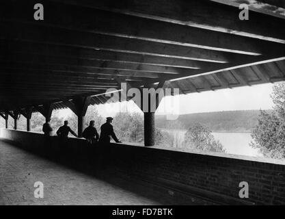 Ordensburg Kroessinsee / Pommern, 1936 Stockfoto