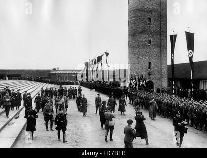 Hermann Göring und Robert Ley auf der Ordensburg Kroessinsee / Pommern, 1936 Stockfoto