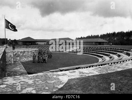 Freilichtbühne der Ordensburg Kroessinsee in Pommern, 1936 Stockfoto