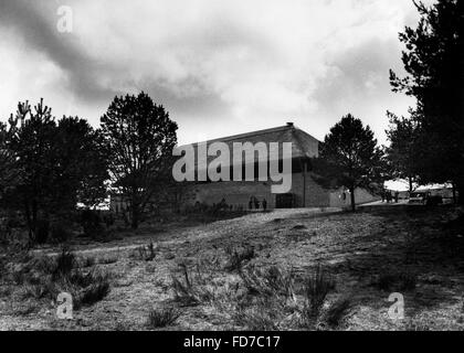 Burgschenke von der NS-Ordensburg Kroessinsee in Pommern, 1936 Stockfoto