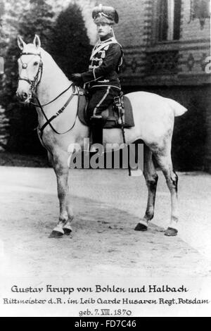 Gustav Krupp von Bohlen Und Halbach Stockfoto