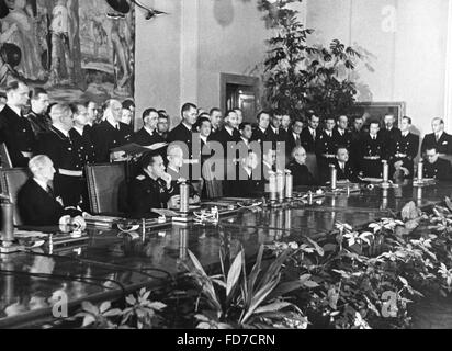 Verlängerung des Anti-Comintern Paktes 23.11.1941 Stockfoto