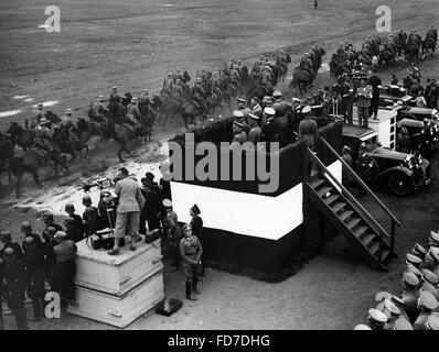 Kavallerie am Tag der Wehrmacht, 1936 Stockfoto