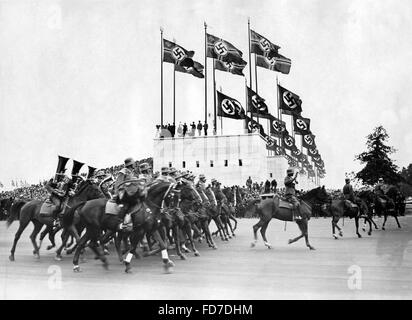 Kavallerie am Tag der Wehrmacht, 1936 Stockfoto