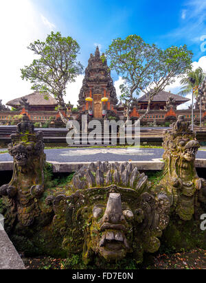 Tempel Pura Taman Saraswati, Ubud, Bali, Indonesien, Asien Stockfoto