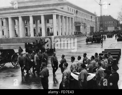 Den jährlichen Gedenk Marsch am 9. November 1935 Stockfoto