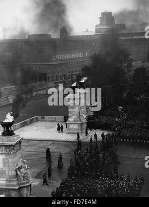 Den jährlichen Gedenk Marsch am 9. November 1935 Stockfoto