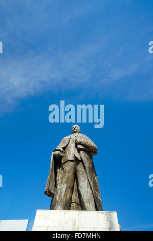 Benito Juarez Statue entlang der La Avenida Costera Miguel Aleman in Acapulco, Mexiko Stockfoto