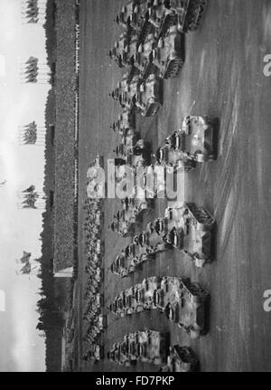 Demonstration der gepanzerten Truppen an die Reichsparteitage (Reichsparteitag), 1936 Stockfoto