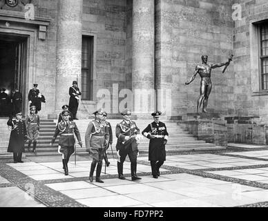 Neujahrsempfang der Wehrmacht in die neue Reichskanzlei, 1939 Stockfoto