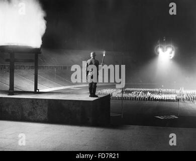 Generalprobe für ein Konzert der Wehrmacht, 1937 Stockfoto