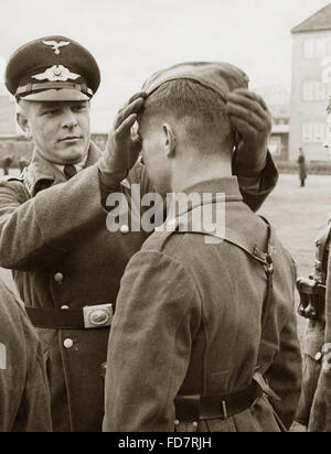 Exerzierplatz Bohrer eine Einheit der Luftwaffe, 1938 Stockfoto