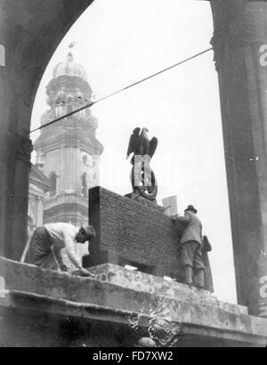 Denkmal an der Feldherrenhalle, 1933 Stockfoto