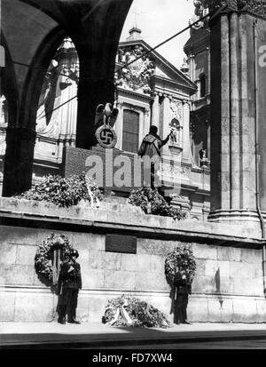 Kenotaph in der Field Marshals' Hall in München Stockfoto