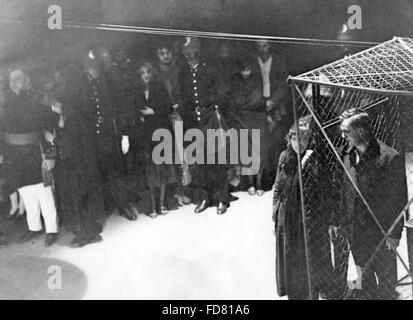 Leistung von die Threepenny Oper in München, 1929 Stockfoto