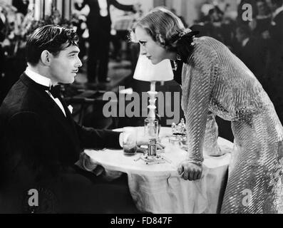 Joan Crawford und Clark Gable Stockfoto