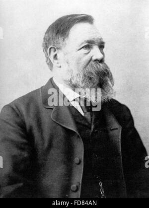 Porträt von Friedrich Engels Stockfoto