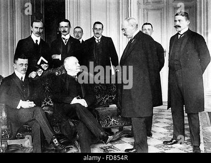 Bernhard von Bülow in Wien, 1908 Stockfoto