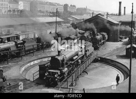 Express-Zug-Lokomotive, 1936 Stockfoto