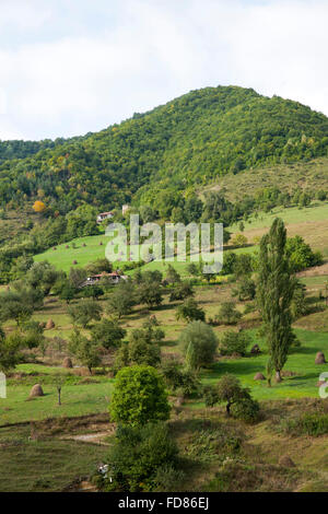 Georgien, Mzcheta-Mtianeti, Bei der Ortschaft Passanauri eine der Georgischen Heerstraße. Stockfoto