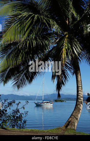 Savusavu Hafen, Vanua Levu Insel, Fidschi, South Pacific Stockfoto