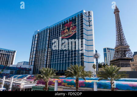 Ballys Hotel und Casino in Las Vegas, Nevada, USA Stockfoto