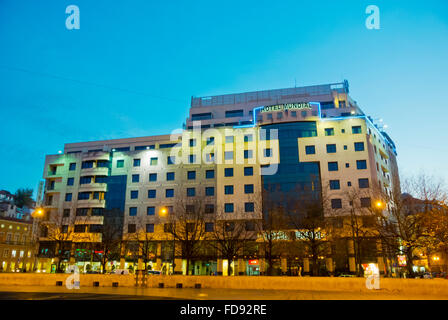 Hotel Mundial, Praça Martim Moniz, Mouraria Bezirk, Lissabon, Portugal Stockfoto